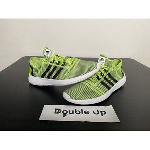 adidas element refine Tricot Slime Black Volt White Men’s Size 13